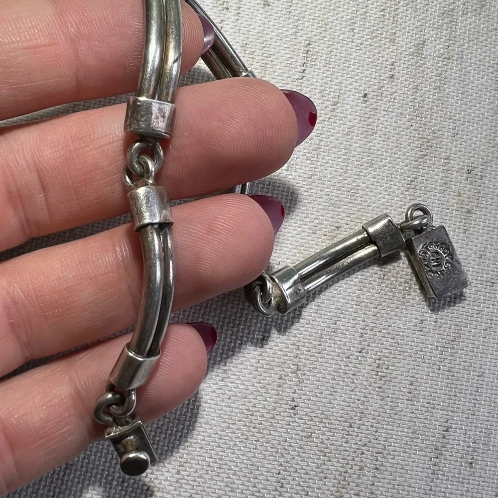 Vintage Taxco Mexico Sterling silver bracelet